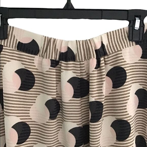 1. State Polka Dot Button Down Pleated Midi Skirt - Picture 5 of 9